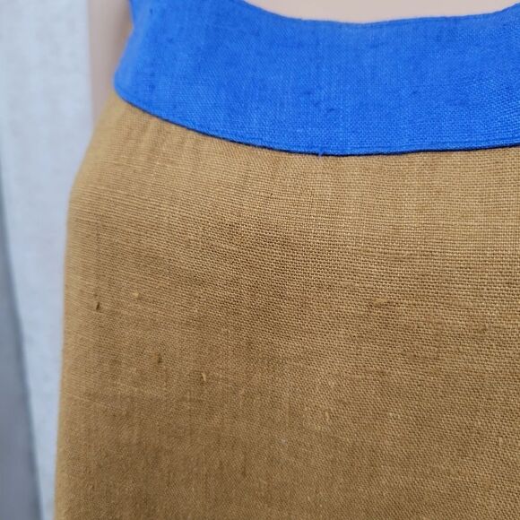 Tobria Vintage Linen Boho Eathy Tank Top Sleeveless Blouse Women's Size 10 - Picture 3 of 10